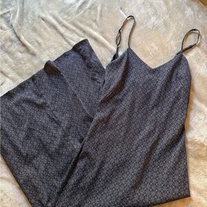 United Colors Of Benetton Black Chemise Intimates Sleepwear